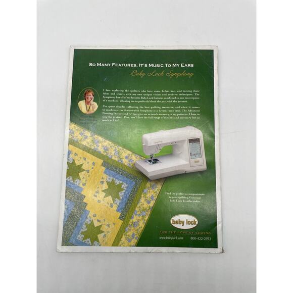 American Patchwork Quilting Magazine Oct 2010 No 106 Scrappy Bouquet Blocks - Picture 5 of 6